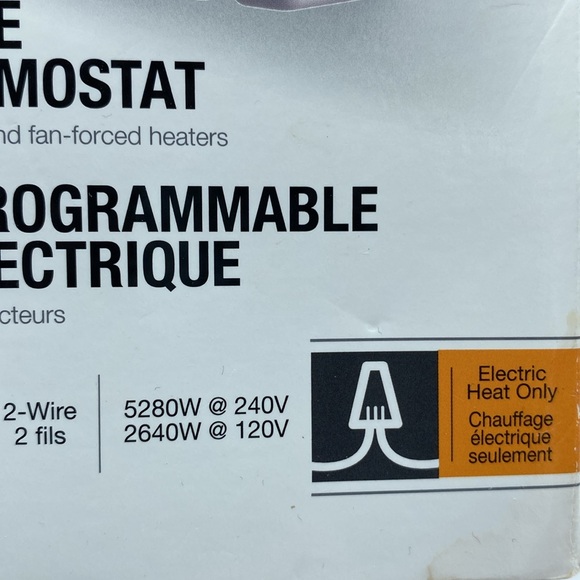 Honeywell CT410A Non-Programmable Electric Heat Thermostat - Picture 9 of 10